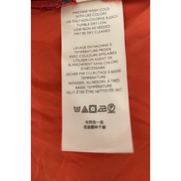 Free People Women Red Multicolor Printed Blakely Tulip Maxi Boho Dress Size M - Picture 9 of 10